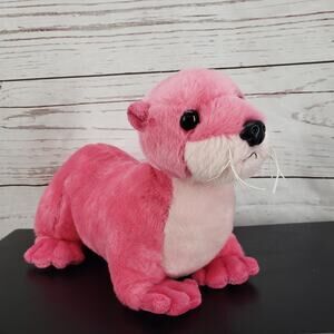Aurora Destination Nation Pink River Otter Plush 18''